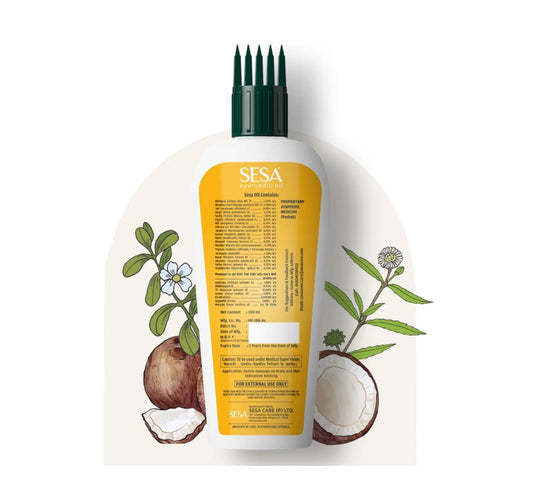 Sisa Hair Oil – Natural Herbal Care for Strong & Healthy Hair