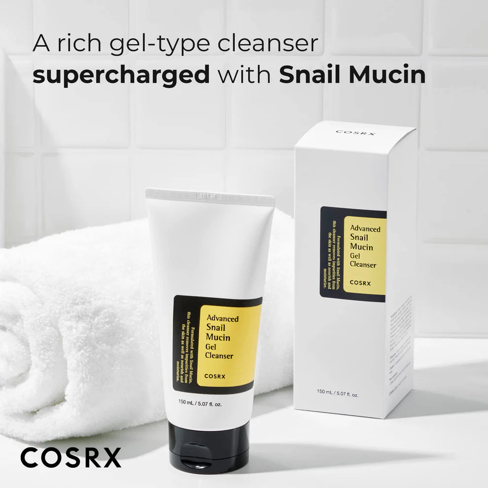 COSRX Advanced Snail Mucin Gel Cleanser 💧