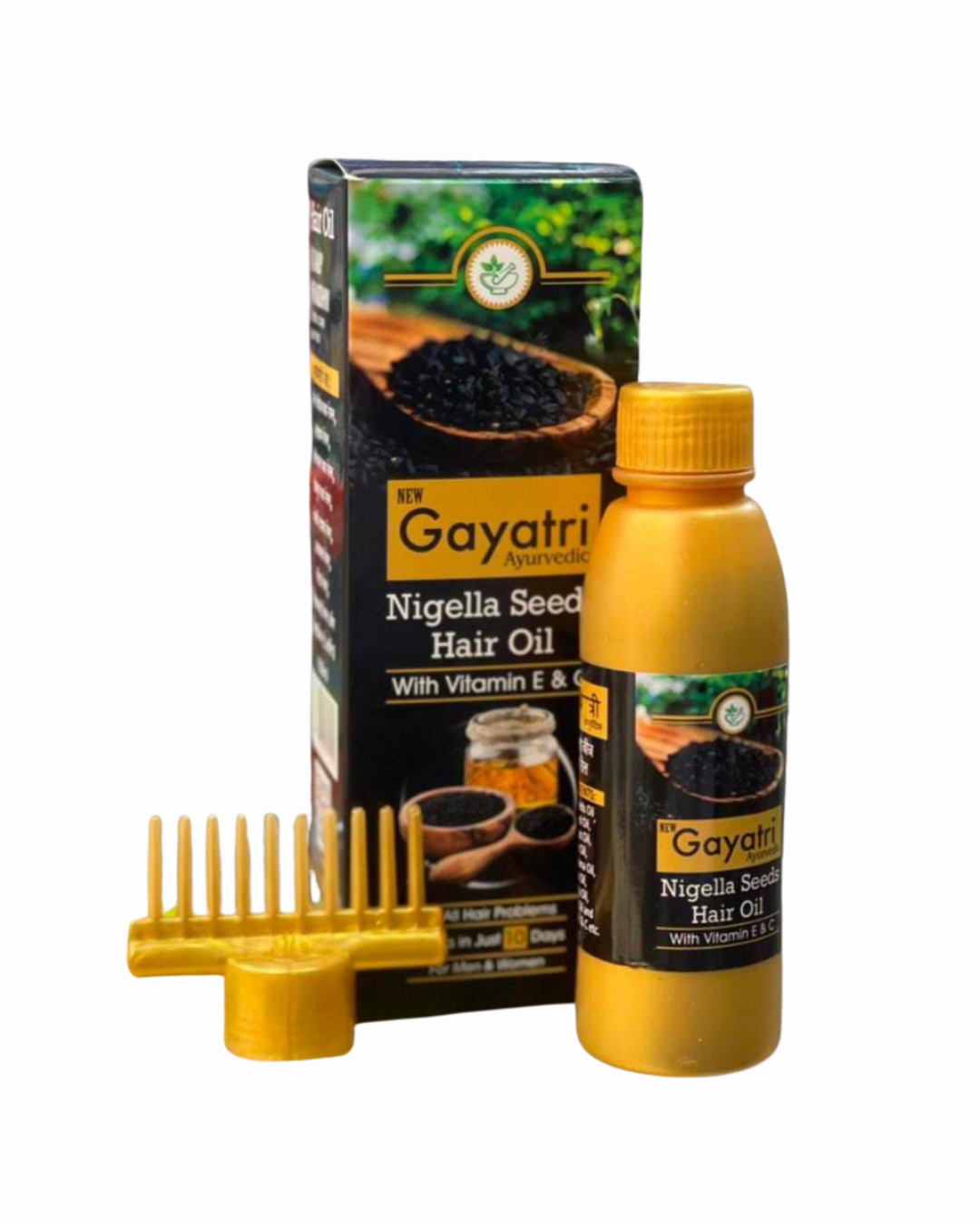 Gayatri Ayurvedic Hair Oil – Nature’s Secret for Strong, Shiny Hair!