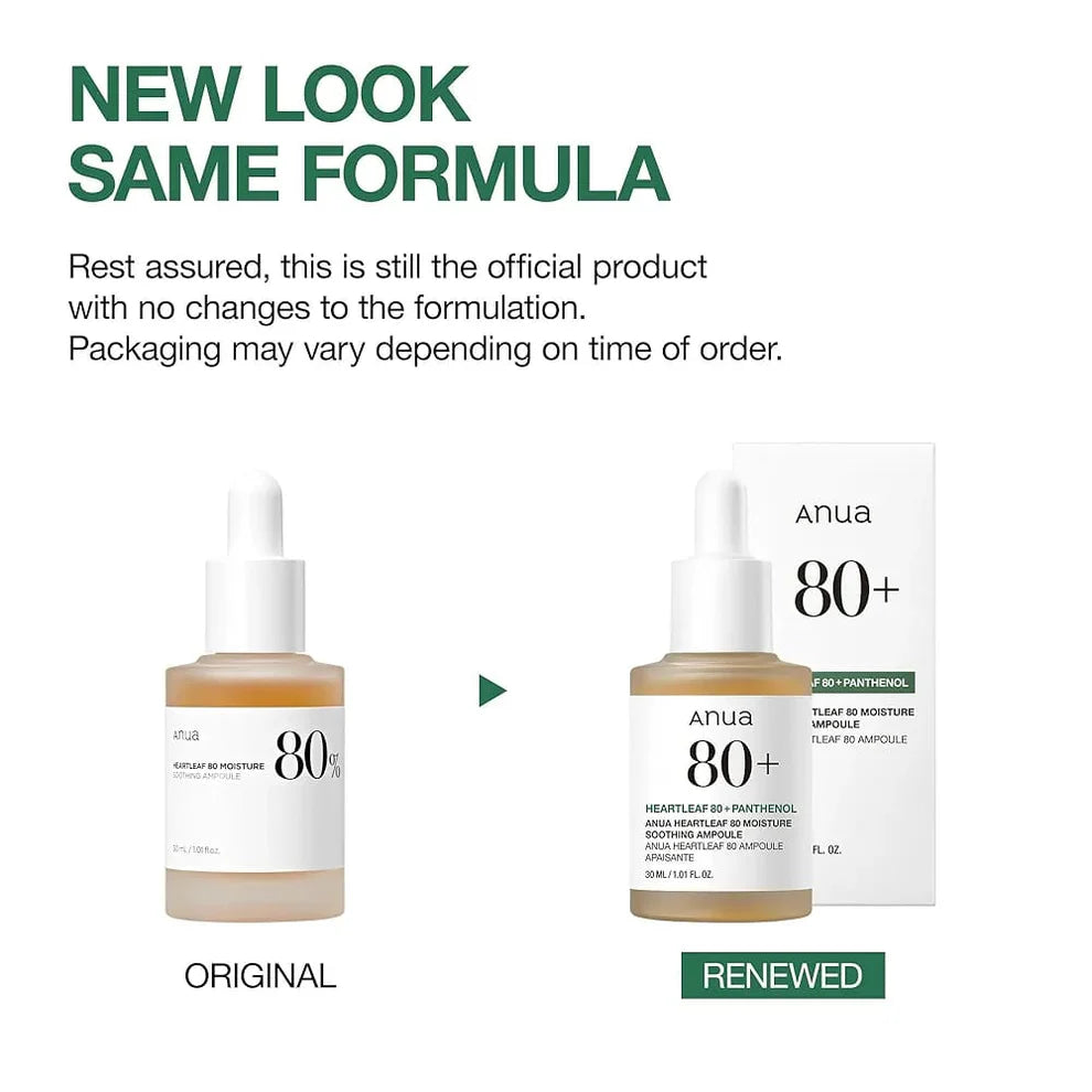 Anua Heartleaf 80% Moisture Soothing Ampoule 🌿