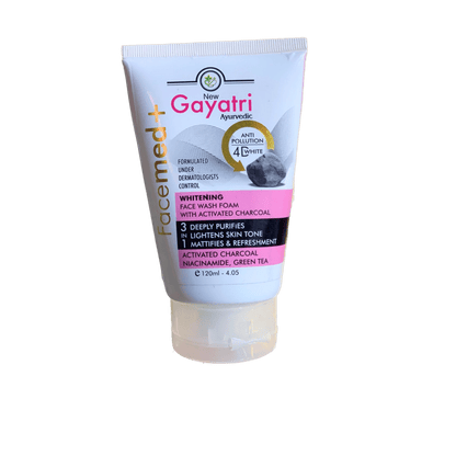 Gayatri Ayurvedic Charcoal 3-in-1 Face Wash