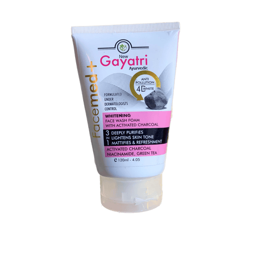 Gayatri Ayurvedic Charcoal 3-in-1 Face Wash