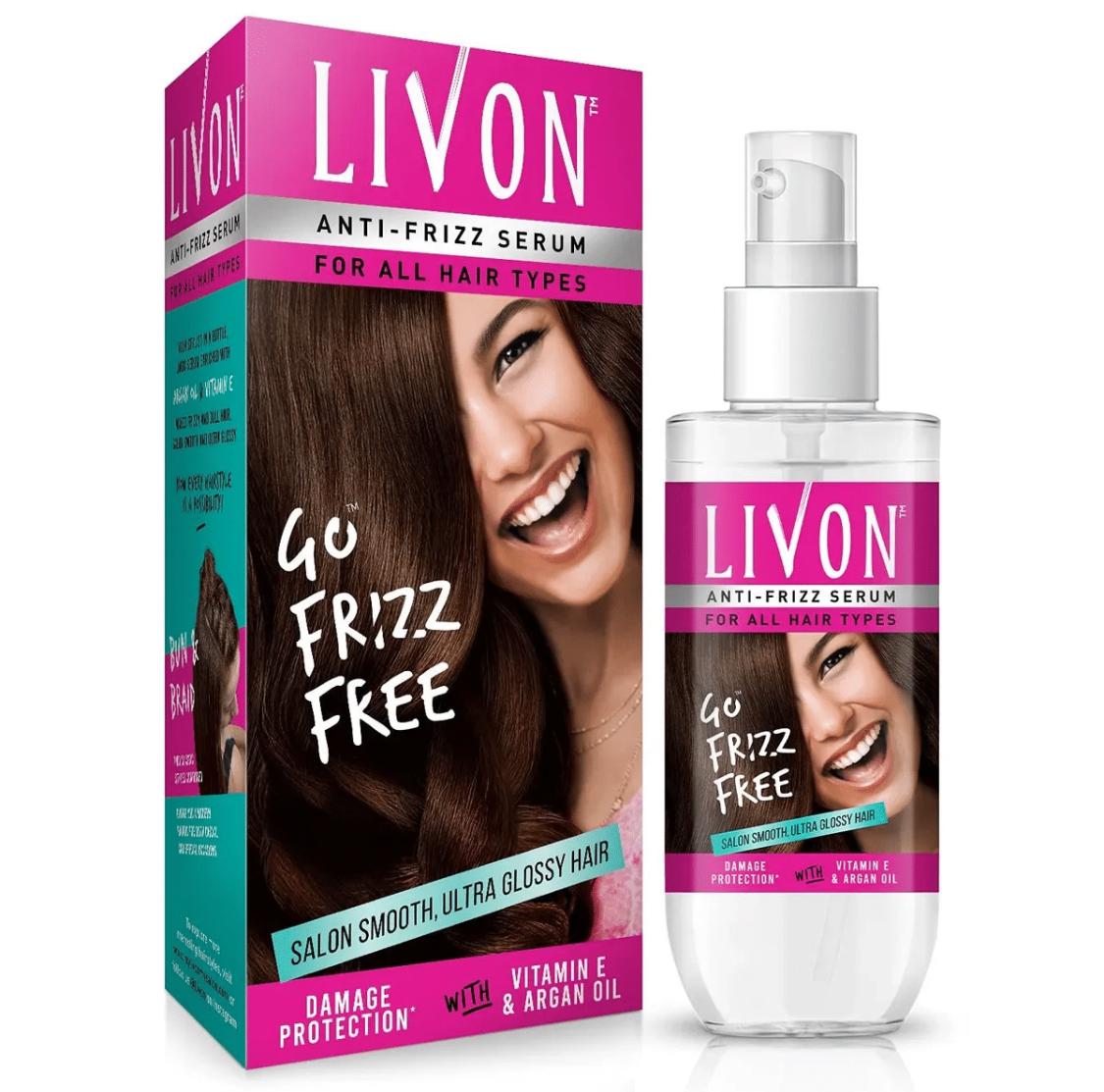 Livon Indian Serum – Smooth, Shiny &amp; Frizz-Free Hair 🇮🇳